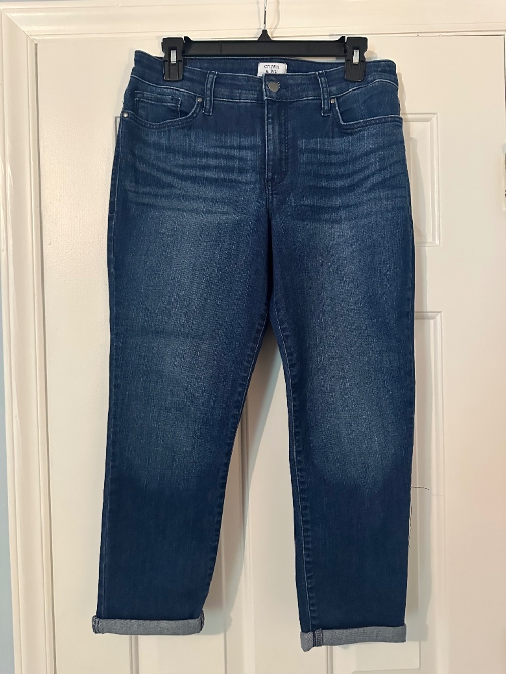 Comfy crop jeans